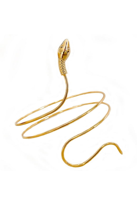 ✪ Snake Arm Cuff for Women Hip-pop Armlet Bangle Bracelet for Girls and Women
