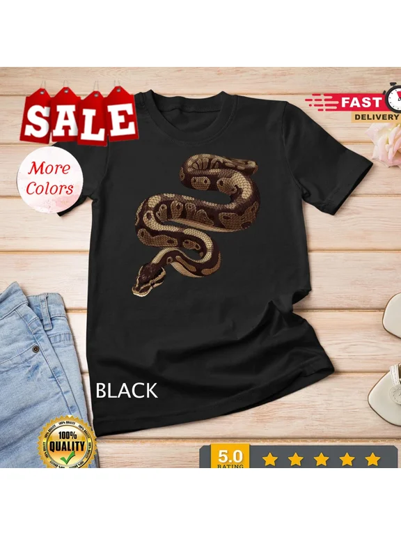 Snake Ball Python T-Shirt Unisex T-shirt