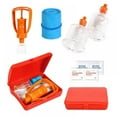 thumbnail image 1 of Snake Bite Kit, Bee Sting Kit, Emergency First Aid Supplies, Venom Extractor Suction Pump, Bite and Sting First Aid for Hiking, Backpacking and Camping Yellow, 1 of 8