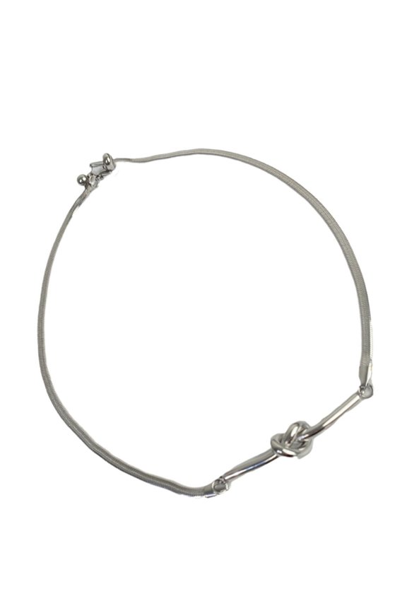 Snake Bone Chain Adjustable Necklace Titanium Steel Neck Chain Elegant Jewelry