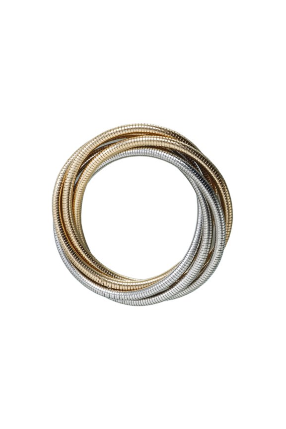 Snake Bone Link Layered Cuff Adjustable Wristband For Everyday Wear And Gifting
