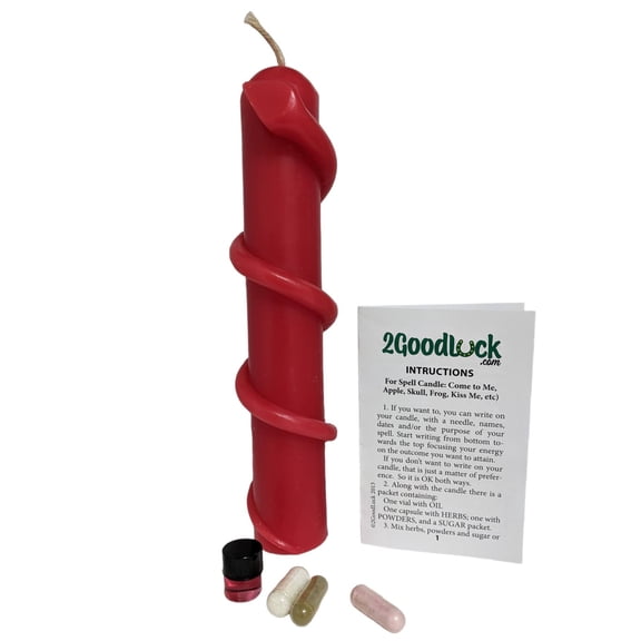 Snake Candle Kit for Protection and Health / Vela de Serpiente