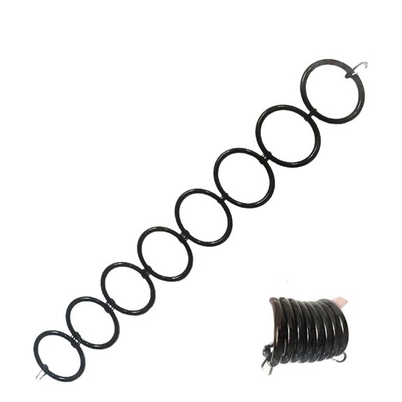 Snake Climbing Chain Toys for Ball Hoop & Corn Snake Enrichment Toys Suitable for All Kinds of Small Reptiles8 rings