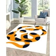 thumbnail image 1 of Snake Coiled Skull Rug, Snake Rug, Loft Rug, Modern Rugs, Area Rug, Front Door Rug, Dining Room Rug, Rug, Accent Rug, Man Cave Rug, 2.6'x6.5' - 80x200 cm, 1 of 5