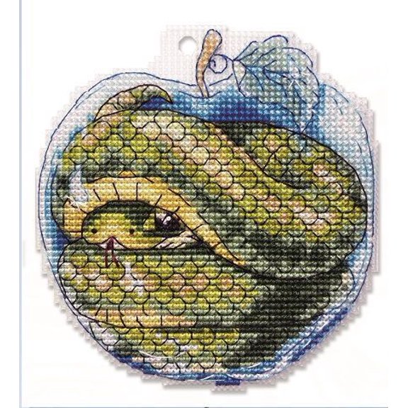 Snake Counted cross stitch kit 8076A