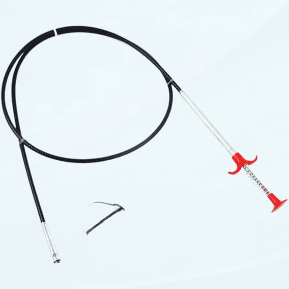 Snake Drain - Shower Drain Clog Removal Tool | 4 Prong Folding Toilet Drill Grab Tool