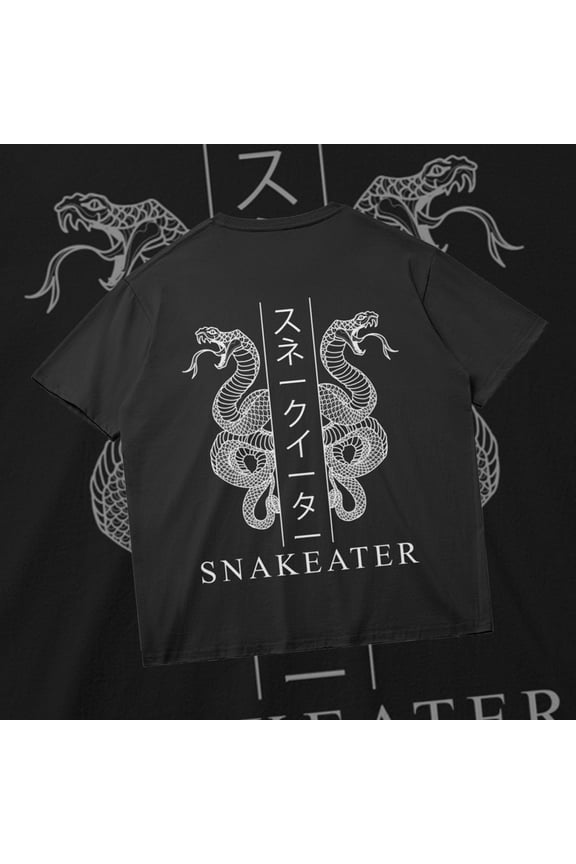 Snake Eater | Japan Style Brutalism | Gothic Shirt