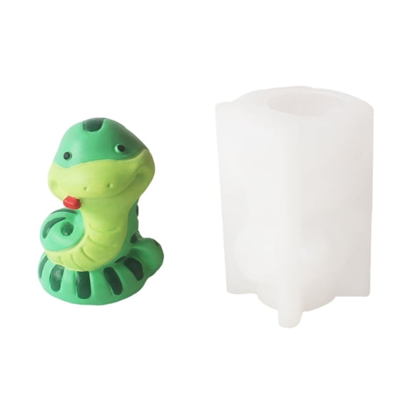 Snake Epoxy Resin Mold Silicone Molds Silicone Dessert Moulds Kitchen Baking Accessories Suitable for Kitchen Baking Use
