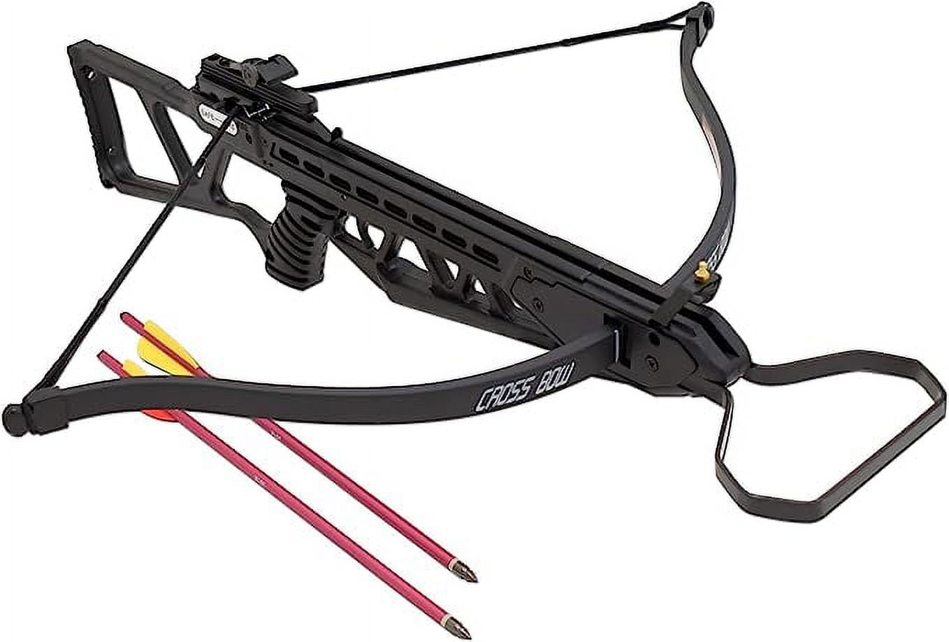 Snake Eye Tactical Self-Cocking Black Recurve Crossbow 120 lb Draw ...
