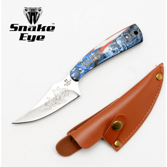 Snake Eye Tactical Fixed Blade Hunting Knife.