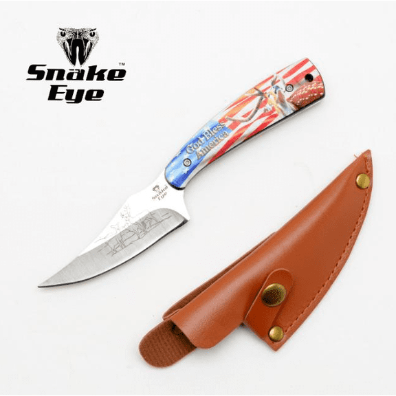 Snake Eye Tactical Fixed Blade Hunting Knife.