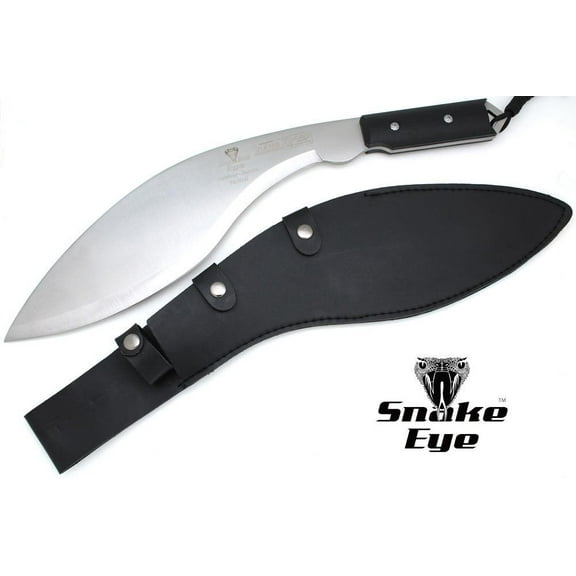 Snake Eye Tactical Full Tang Heavy Duty Handmade G-10 Handle Fixed Blade Kukri