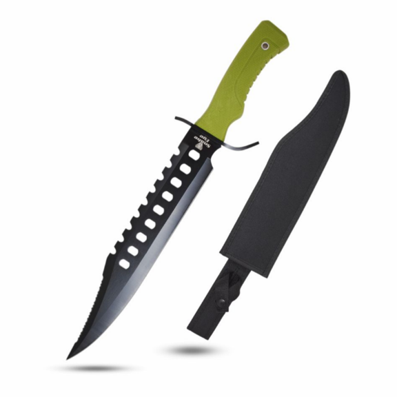 Snake Eye Tactical Rambo Style Hunting Fixed Blade Knife