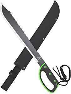 Snake Eye Tactical Saw Combo Hunting Machete with Softgrip Handle