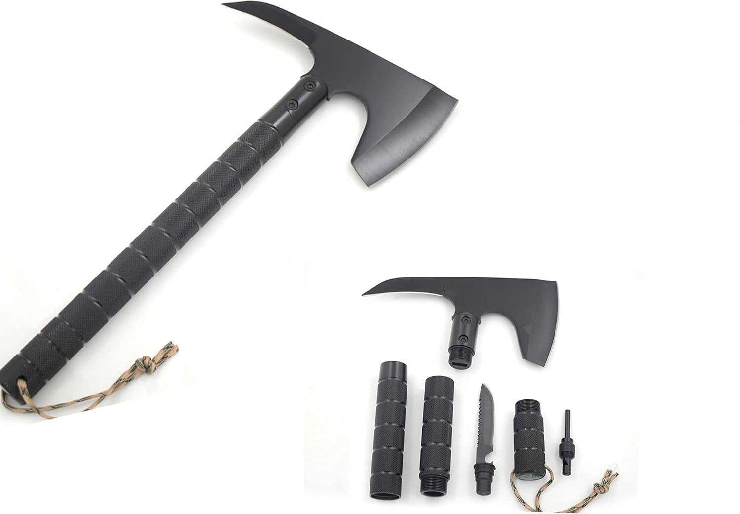 Snake Eye Tactical Survival Axe Folding Portable Camping Axe Multi-tool 