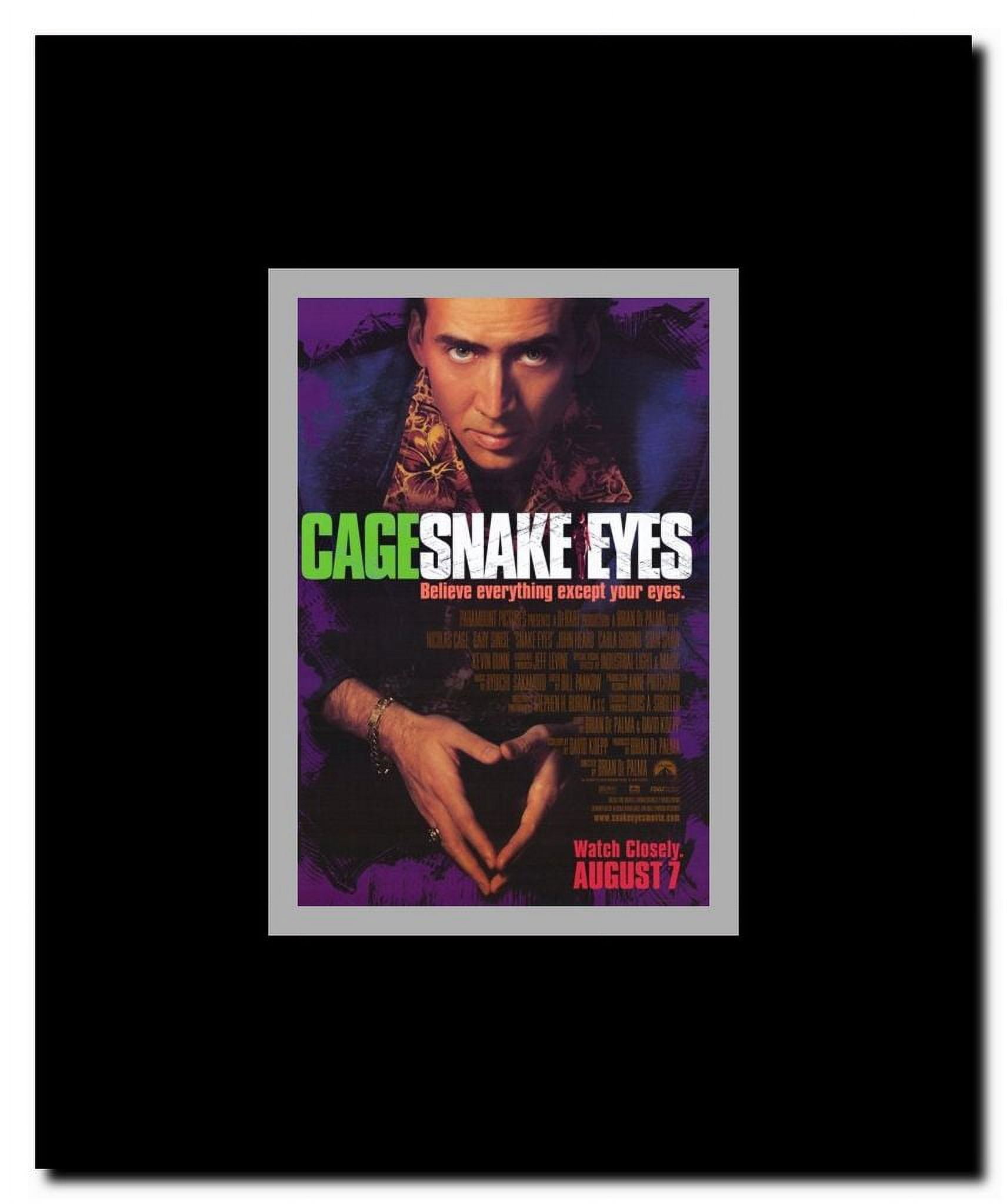 Snake Eyes Framed Movie Poster