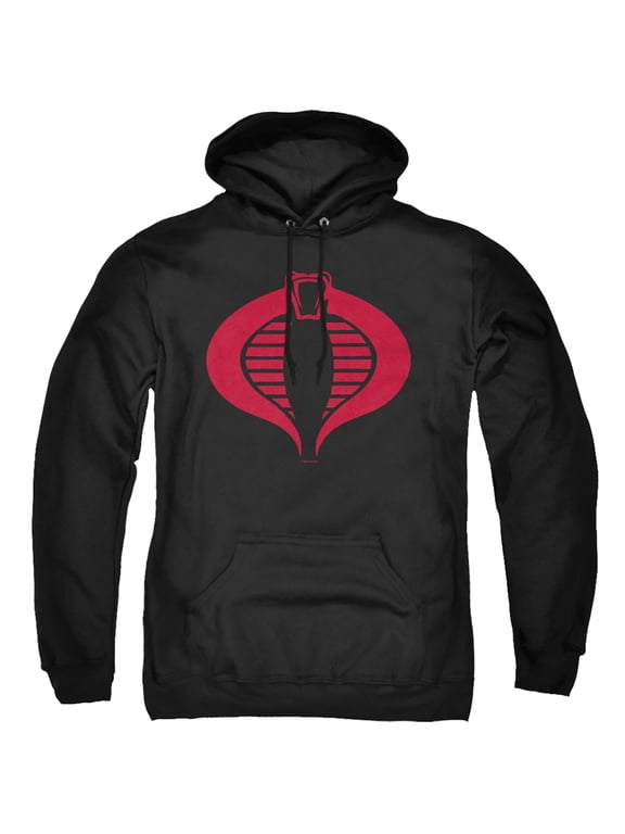 Snake Eyes: G.I. Joe Origins Cobra Logo Unisex Adult Pull-Over Hoodie, Cobra Logo, Medium