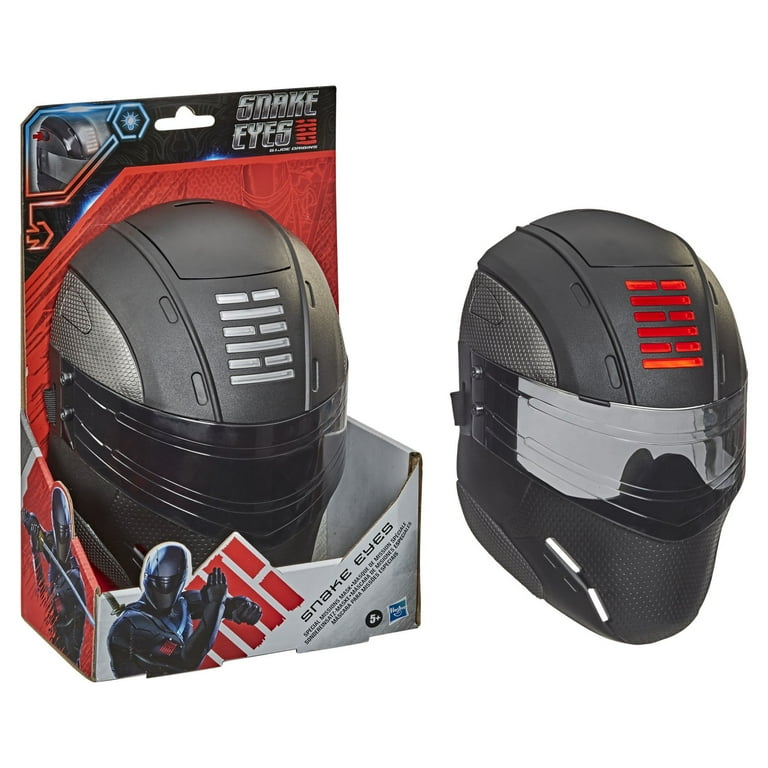 Snake Eyes: G.I. Joe Origins Snake Eyes Special Missions Mask Roleplay Item  with Lights - Walmart.com