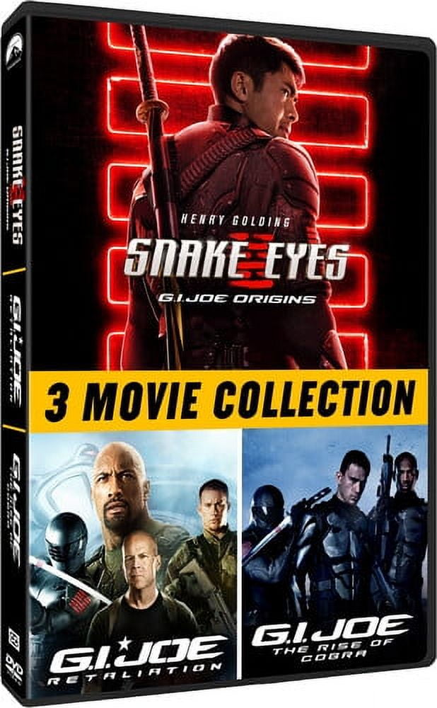 Snake Eyes G.I. Joe Origins Walmart Exclusive DVD Walmart Exclusive Paramount Action Adventure