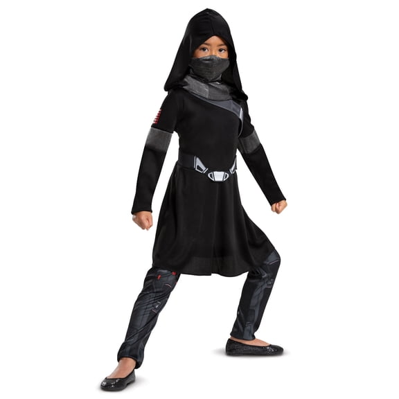Snake Eyes Girl Classic Child Costume