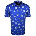 thumbnail image 1 of Snake Eyes Golf Azaleas Polo Cobalt Medium, 1 of 4