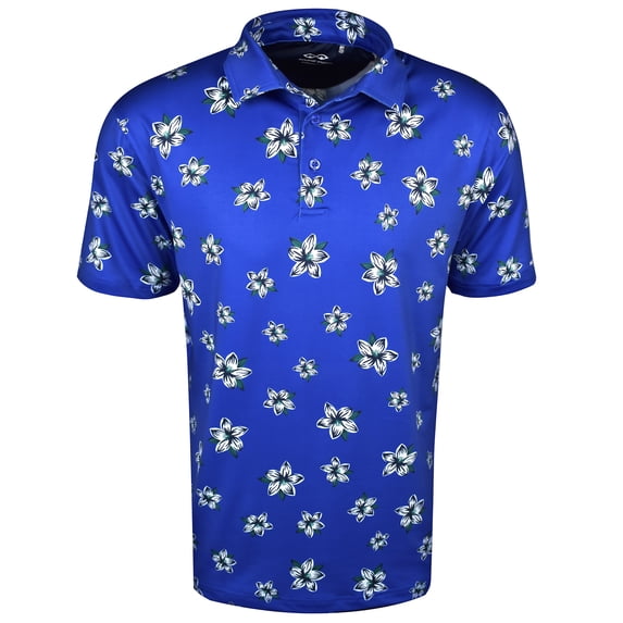 Snake Eyes Golf Azaleas Polo Cobalt Medium