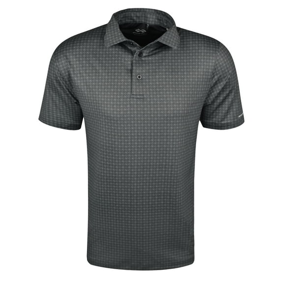 Snake Eyes Golf Geo Print Polo Black Large