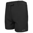 thumbnail image 1 of Snake Eyes Golf Ladies Stretch Woven Shorts Black Large, 1 of 2