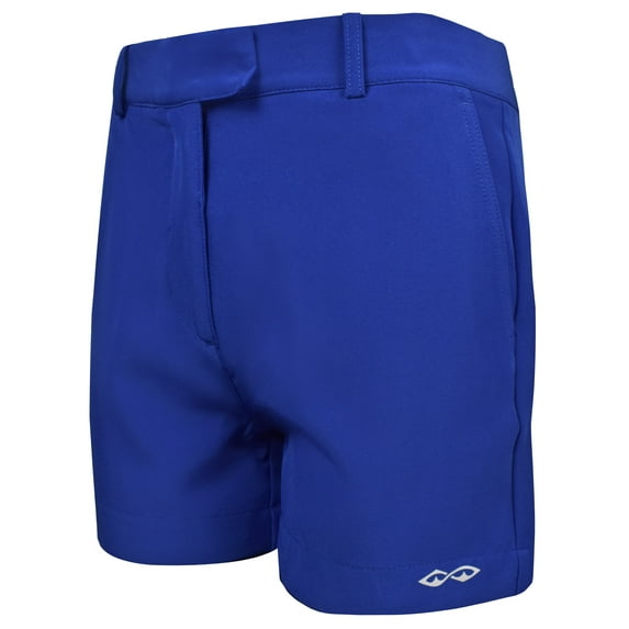 Snake Eyes Golf Ladies Stretch Woven Shorts Blue Small