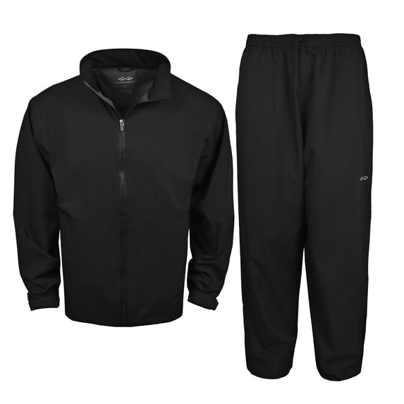 Snake Eyes Golf Rainsuit Black Medium Black Medium