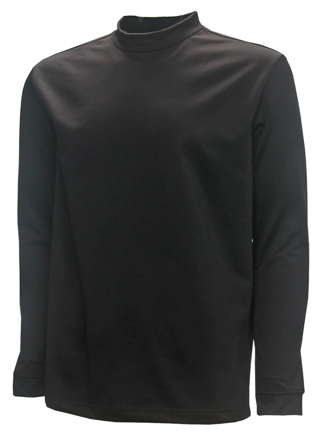 Polyester mock outlet turtleneck