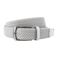 thumbnail image 1 of Snake Eyes Stretch Braid Golf Belt White Size 36, 1 of 2