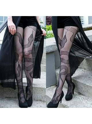 Snake Lace Tights