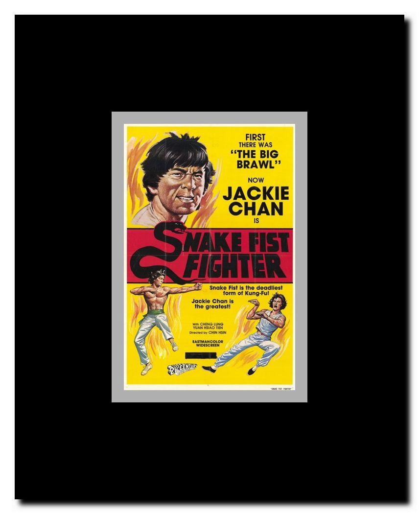 Snake Fistfighter Framed Movie Poster