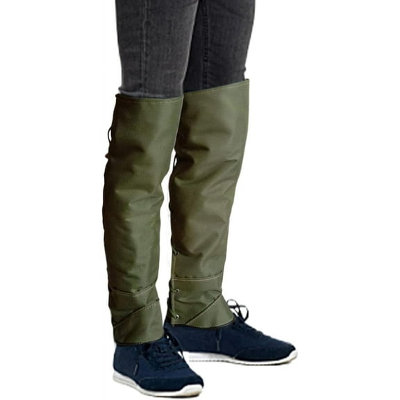 Snake Gaiters Snake Proof Leggings:Snake Bite Protection for Lower Legs,Stab-Resistant Waterproof Leg Gaiters for Hunting, Camping, Hiking, Outdoors, Camoflage
