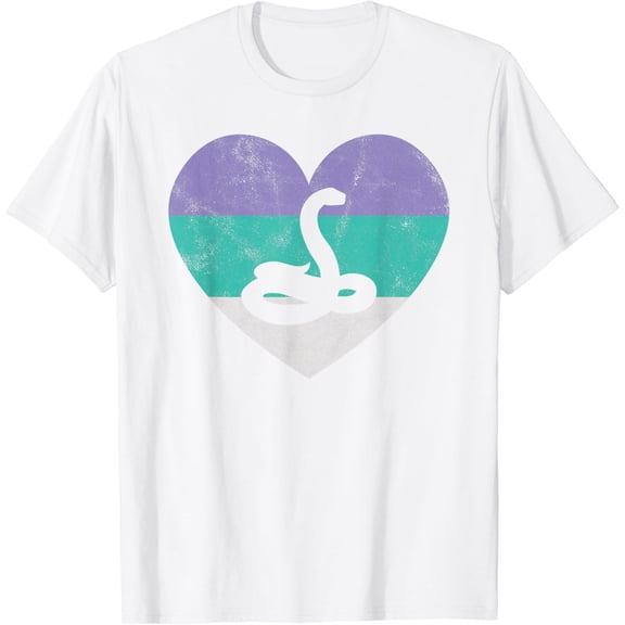 Snake Gift Shirt For Women & Girls Retro Cute | Cobra Python T-Shirt