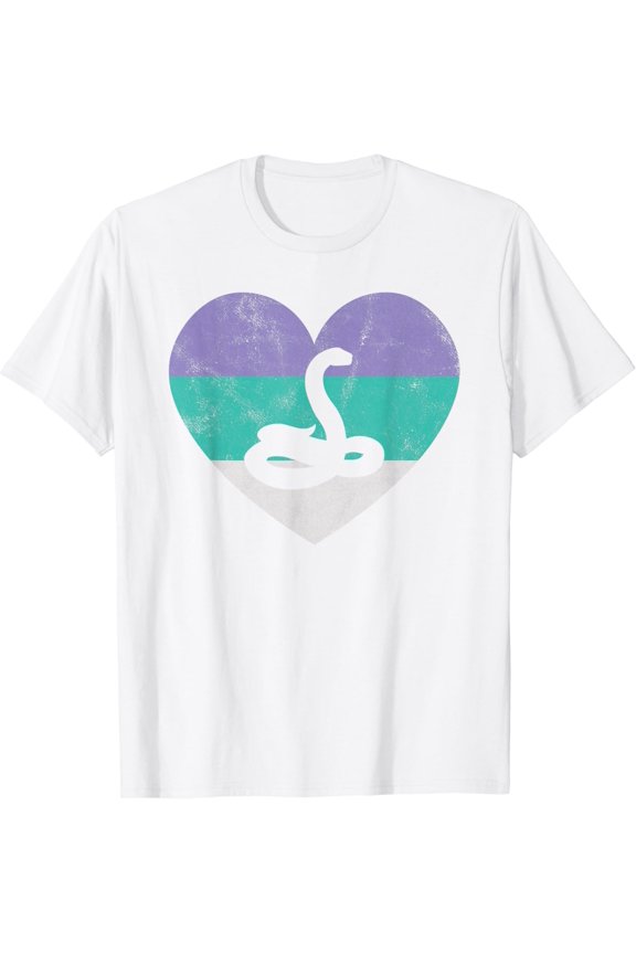 Snake Gift Shirt For Women & Girls Retro Cute | Cobra Python T-Shirt