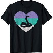 Snake Gift Shirt For Women & Girls Retro Cute | Cobra Python T-Shirt