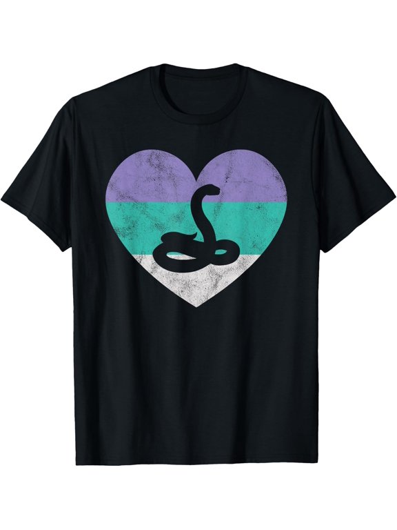 Snake Gift Shirt For Women & Girls Retro Cute | Cobra Python T-Shirt