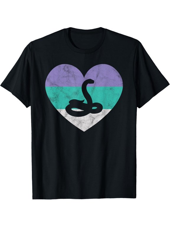 Snake Gift Shirt For Women & Girls Retro Cute | Cobra Python T-Shirt