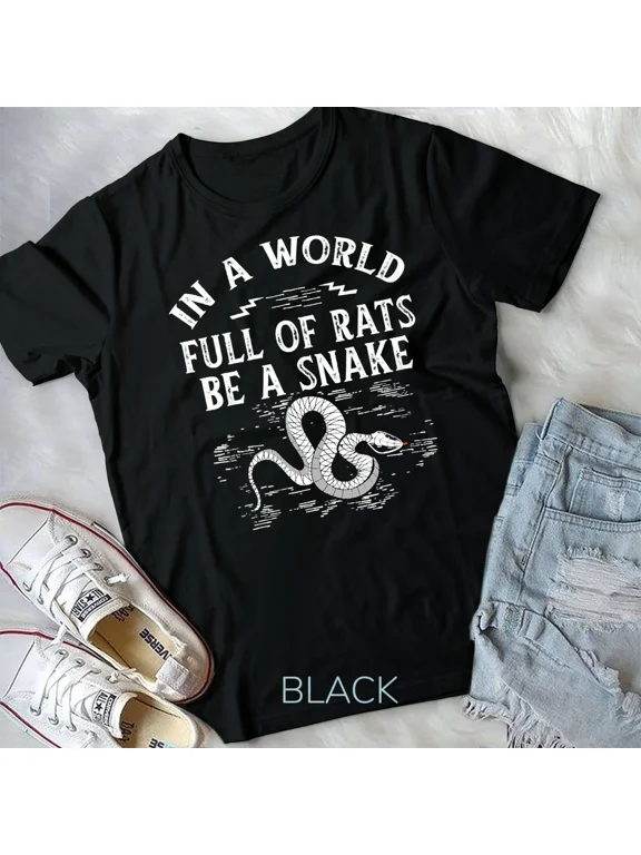 Snake Gifts For Boys Women Python Vintage Youth Unisex T-shirt