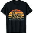 thumbnail image 1 of Snake Gifts For Boys Women Viper HerpetologistReptile T-Shirt Black X-Large, 1 of 4