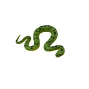 Snake, Green Anaconda, Rubber Reptile, Educational, Realistic, Hand Painted, Figure, Lifelike Model, Figurine, Replica, Gift, 14" CWG45 B181