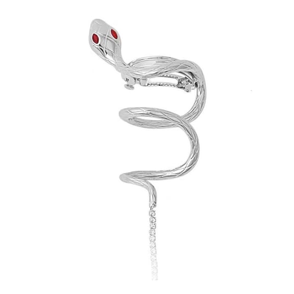 Snake Hair Chain Hair Chain Accessories Jewelry Ponytail Claw Clip Wavy