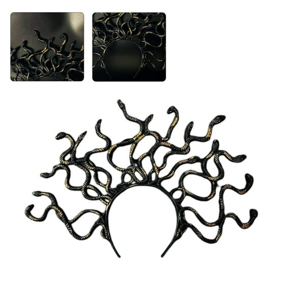 Snake Headband MedusaCosplay Hairband Holiday Festival Party Supplies