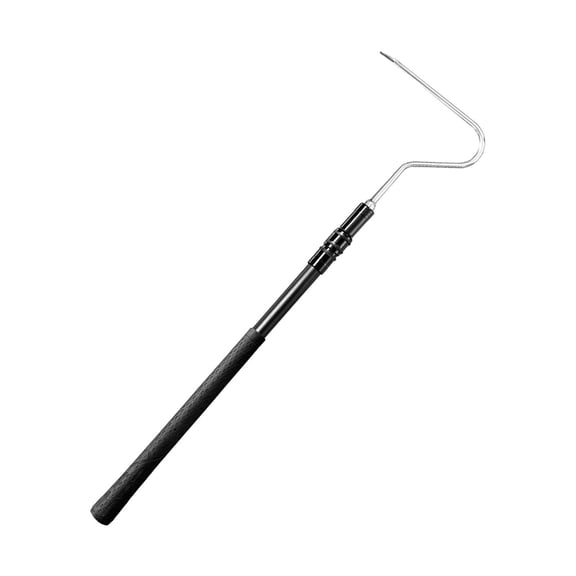Snake Hook Catcher Stick Extendable Metal Non-slip Handle for Professional Home Reptile Removal