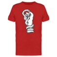 thumbnail image 1 of Snake In Hand Goth Style T-Shirt Men -Image by Shutterstock, Male XX-Large, 1 of 2