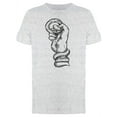 thumbnail image 1 of Snake In Hand Goth Style T-Shirt Men -Image by Shutterstock, Male x-Large, 1 of 2