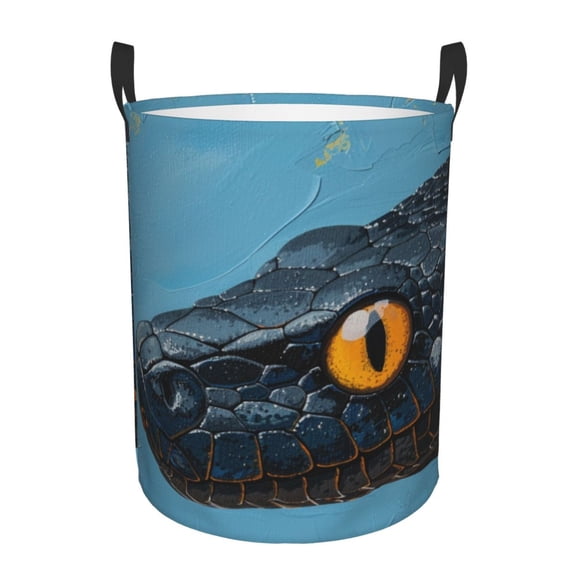 Snake Laundry Hamper Small Storage Basket/Toy Organizer/Dirty Clothes Bucket