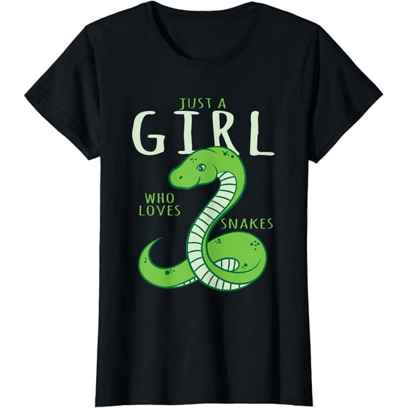 Snake Lover - Just A Girl Who Loves Snakes T-Shirt